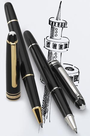  Montblanc Meisterstuck  Montblanc Meisterstuck Platinum