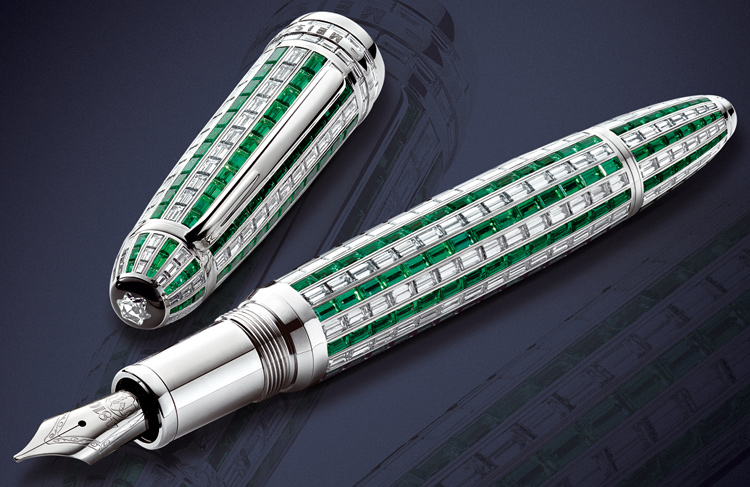    Montblanc Emerald Fountain Pen