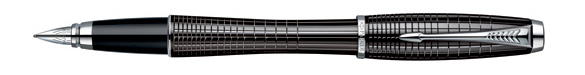   Parker Urban Ebony Metal Chiselled