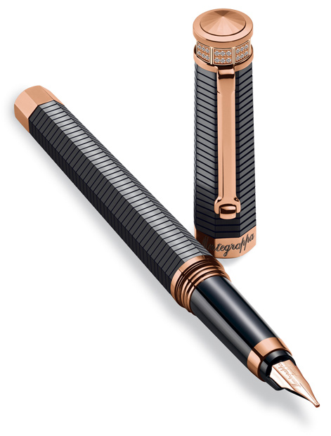 �������� ����� Montegrappa NeroUno Linea Crystal