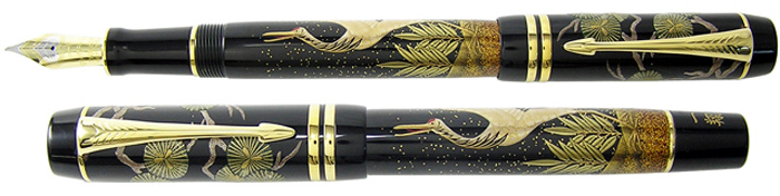  Parker Duofold Maki-e Crane & Pine