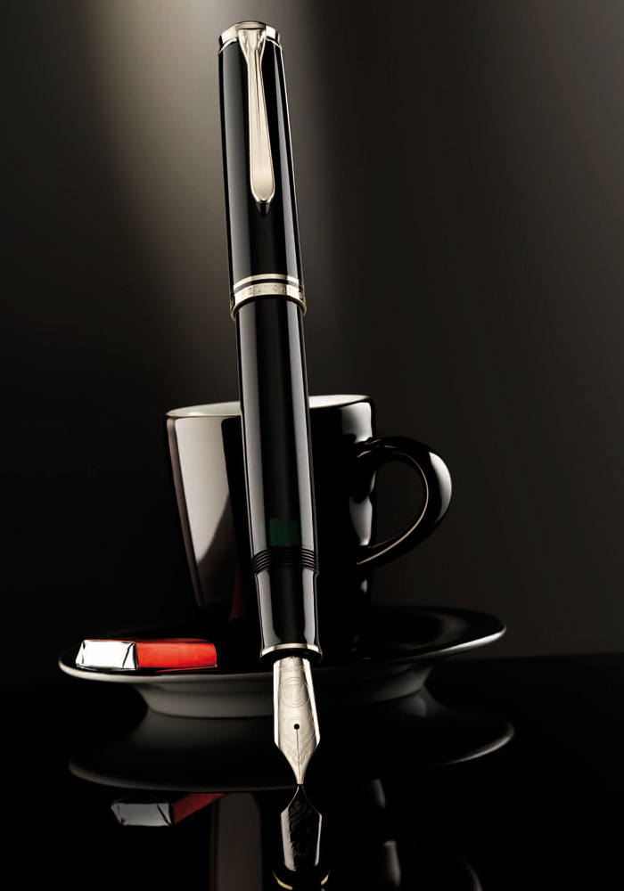   Pelikan M1005 Black and Silver