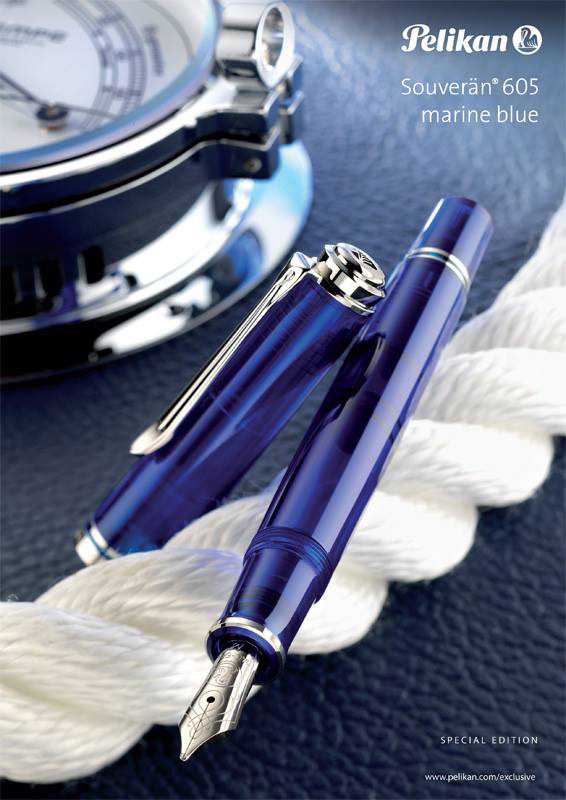   Pelikan Souveran 605 Marine Blue