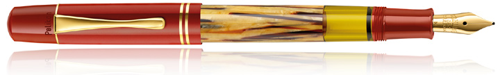 Pelikan M101N Tortoiseshell Red